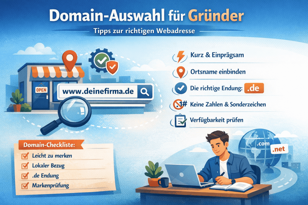 Domain-Auswahl für Gründer - So findest du die perfekte Domain