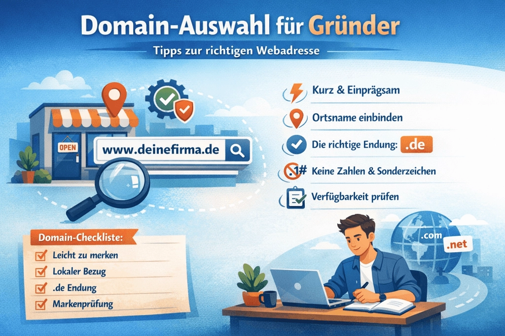 Domain-Auswahl für Gründer - So findest du die perfekte Domain